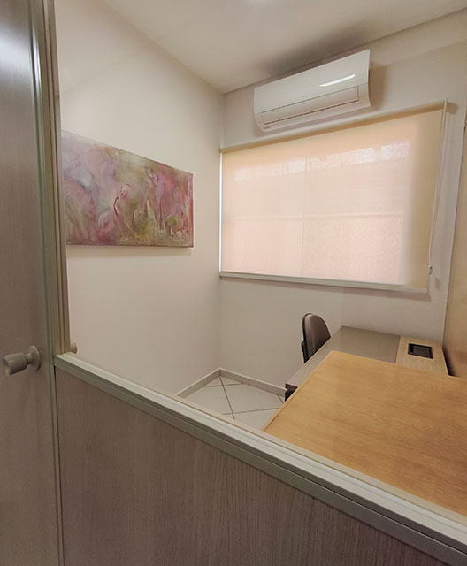 Sala Privativa 6 mobiliada no Eccolo Coworking em São Carlos