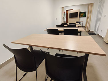 Auditório do Eccolo para cursos, palestras e treinamentos em São Carlos