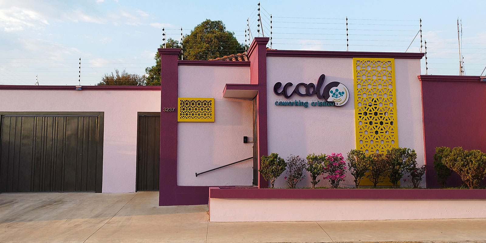 Eccolo Coworking Criativo, endereço comercial e fiscal na região da Vila Nery em São Carlos